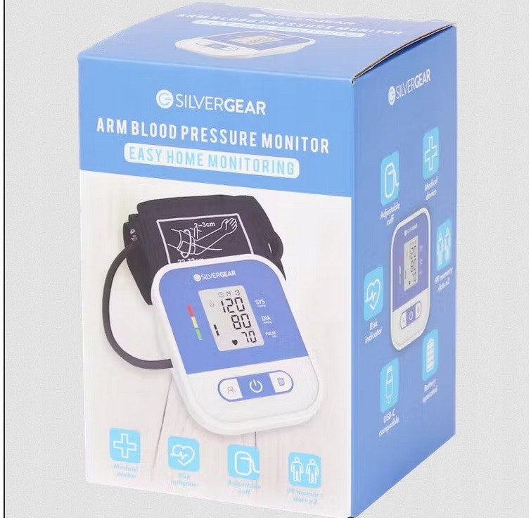 Silvergear shoulder blood pressure monitor