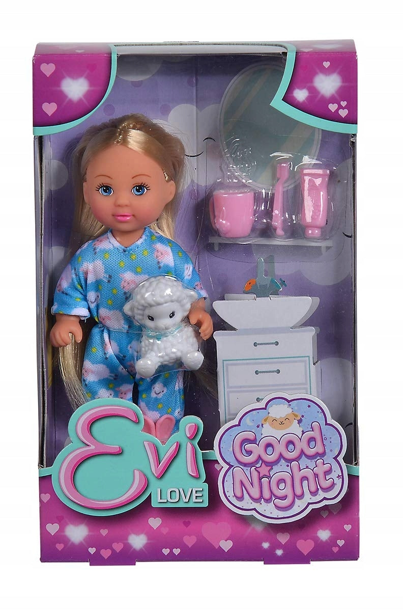 Lėlė Evi su avyte ir aksesuarais Simba Evi Love Good Night, 105733406