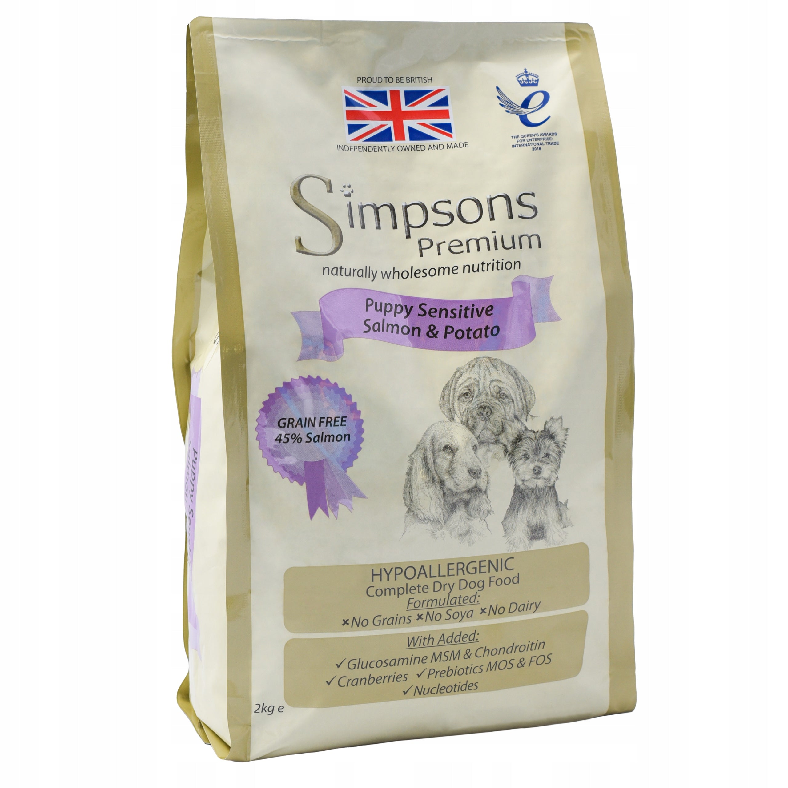 Simpsons Puppy Sensitive salmon and potatoes 2kg