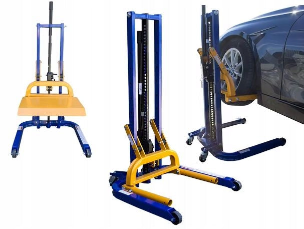 Single Column Mobile Lift Solid Sheet Metal Paint Auto BUS