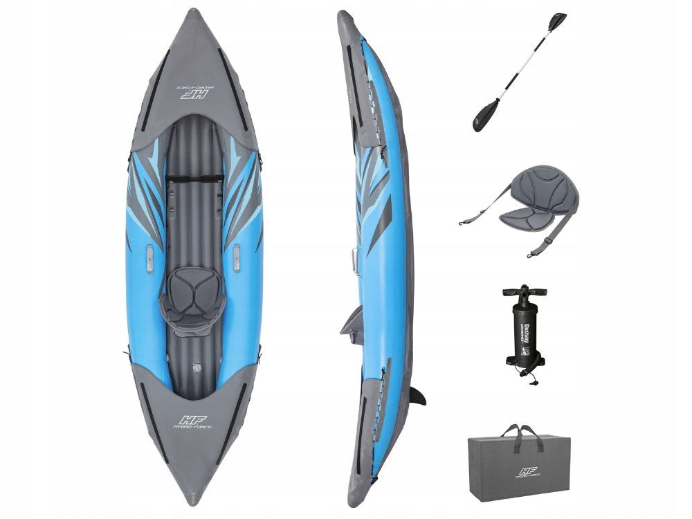 Single Kayak 1 Person Surge Elite Bestway Pump + Paddle + Bag EAN (GTIN) 6941607334164