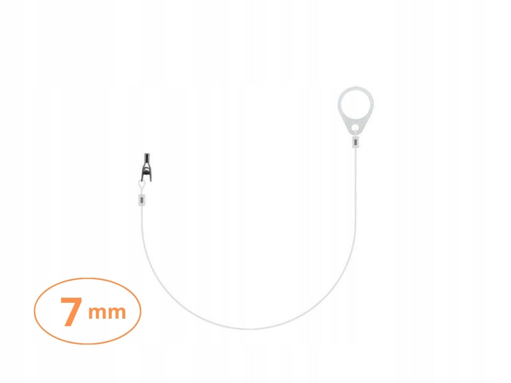 Single Pendant for Small Hearing Aids with Hair Clip