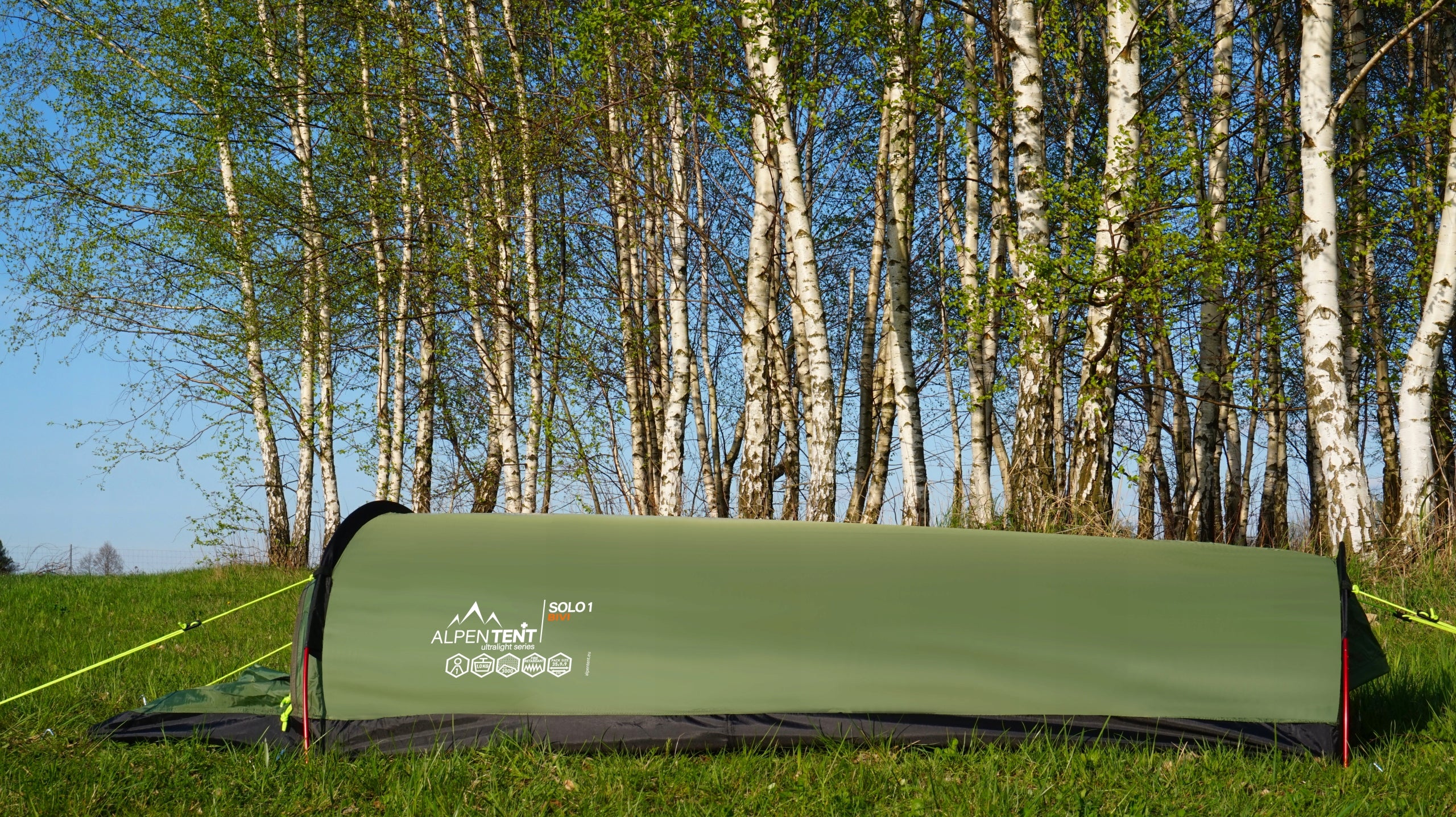 Single Tent AlpenTent Solo1 Bivi Mink 1kg Kind expedition