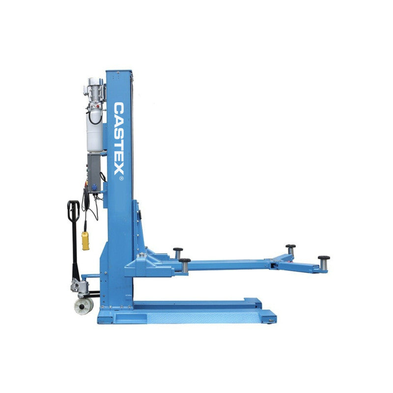Single column lift 2,5T 400V/230V mobile machine QJY2.5-H-PRO Brand Castex