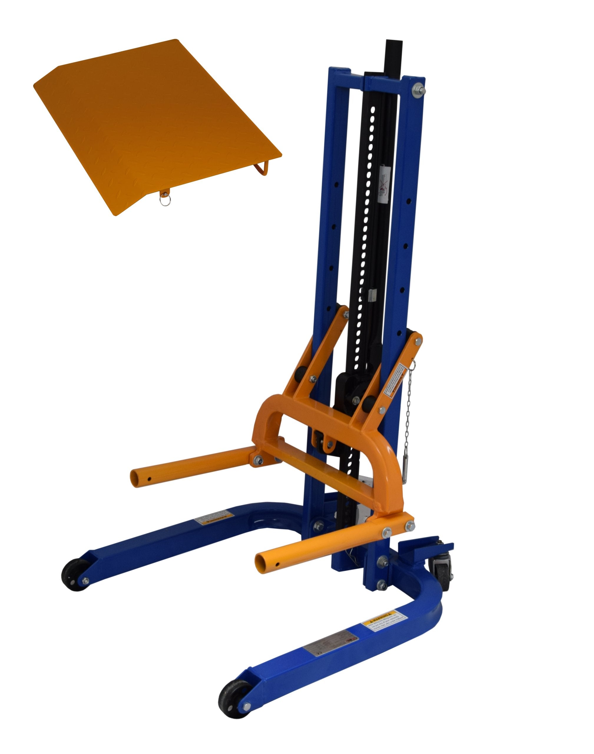 Single-column paint sheet metal lift