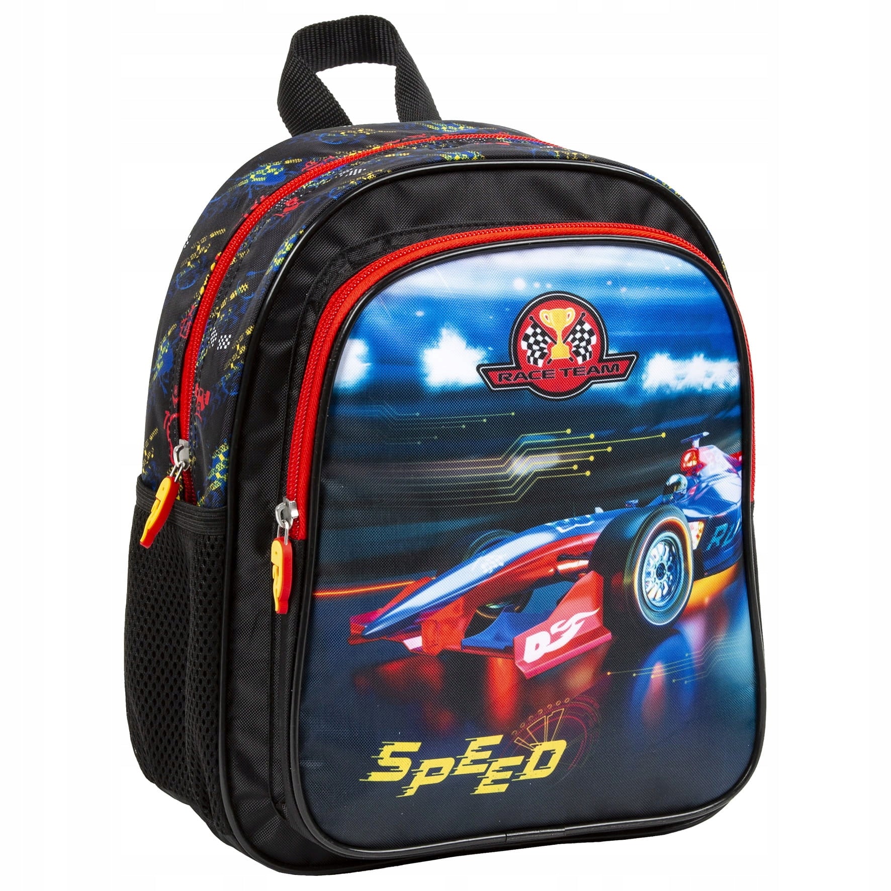 Single compartment school backpack Derform RACE F1 formula 1 cars
