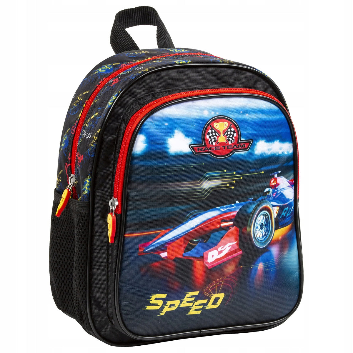Single compartment school backpack Derform RACE F1 formula 1 cars