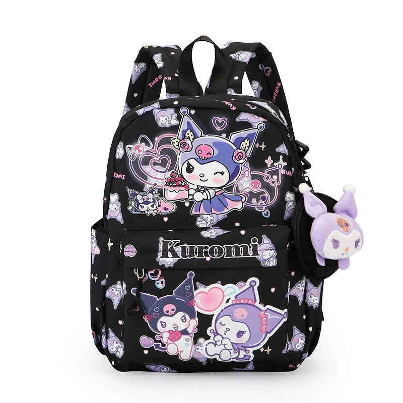 Single compartment school backpack Zenoluxe black Zenoluxe-25203