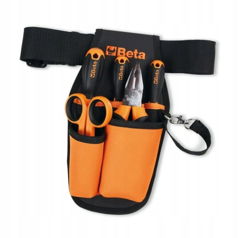 Single nylon pockets on the waistband with 5 Beta 2005MPU tools set