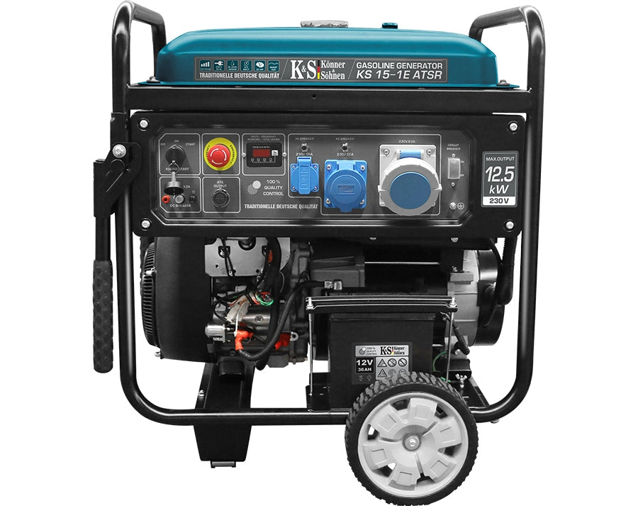 Single-phase portable generator set Könner & Söhnen 12500 W