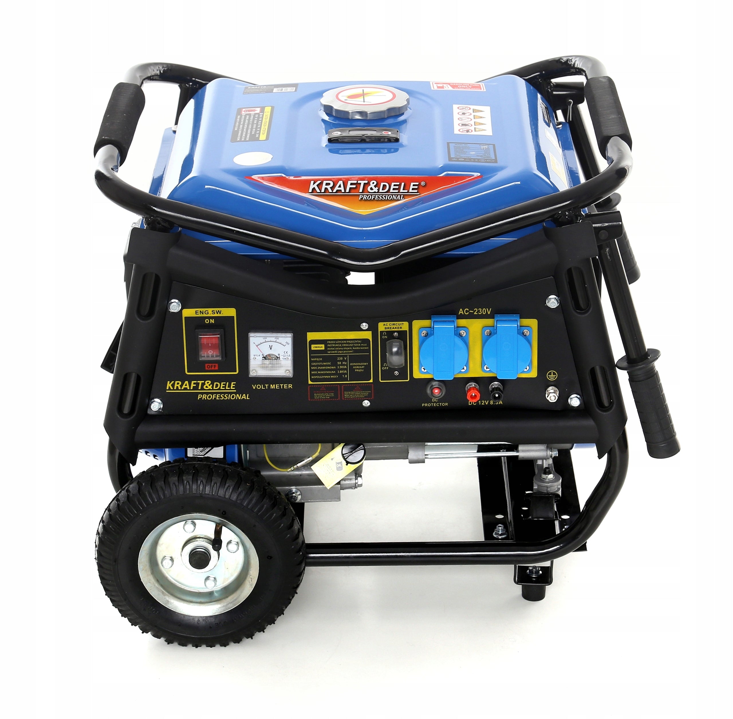 Single-phase portable generator set Kraft&Dele 3000 W petrol