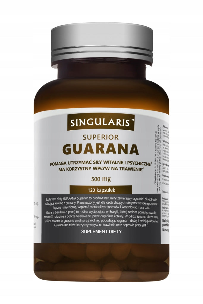 Singularis Superior Guarana 120 capsules Manufacturer code 5903263262336