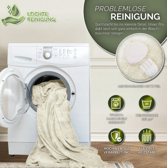 Sinnlein Plush Heating Blanket 200x180 cm Packaging status original