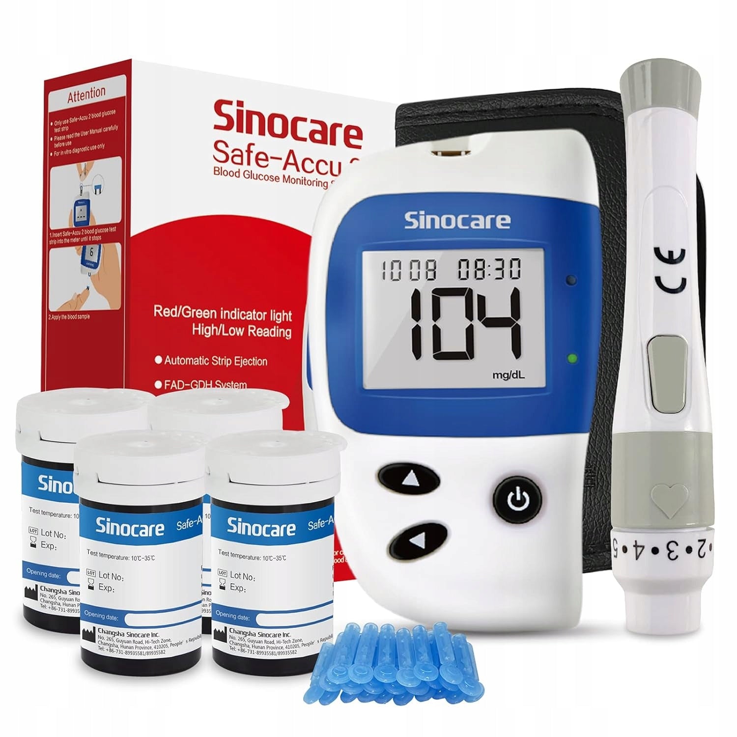 Sinocare SAFE ACCU2 glucose meter