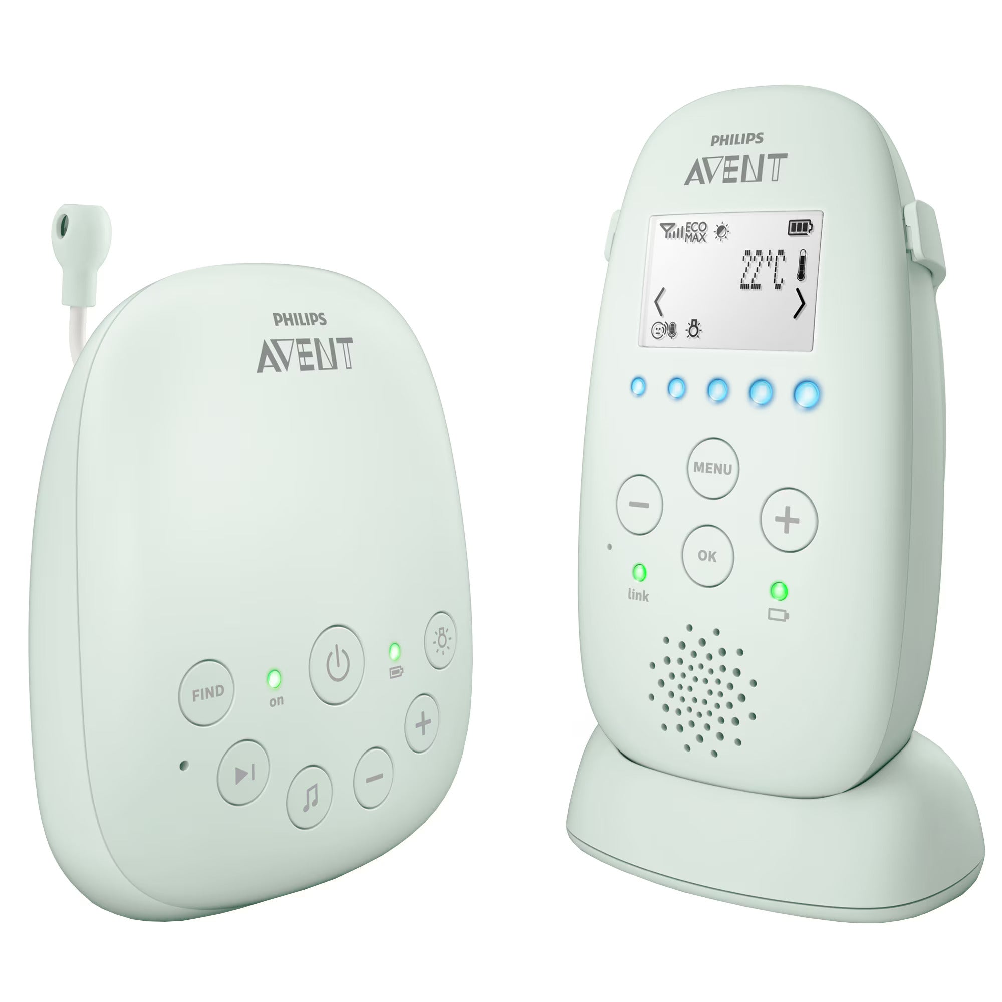 Sistem DECT de monitorizare Philips Avent SCD721/26