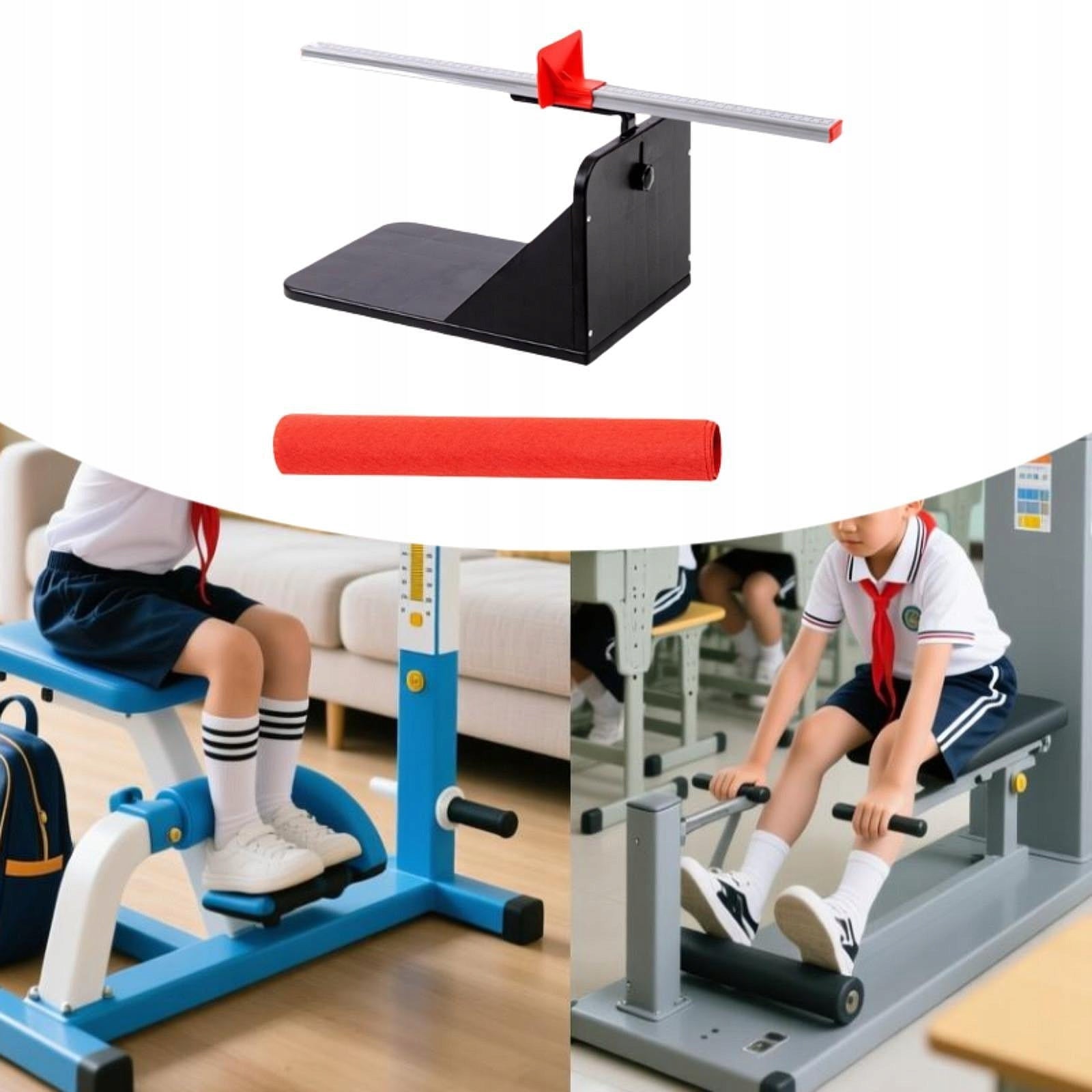 Sit and Reaching Tester Body Forward Bend Trainer Compact Stretching