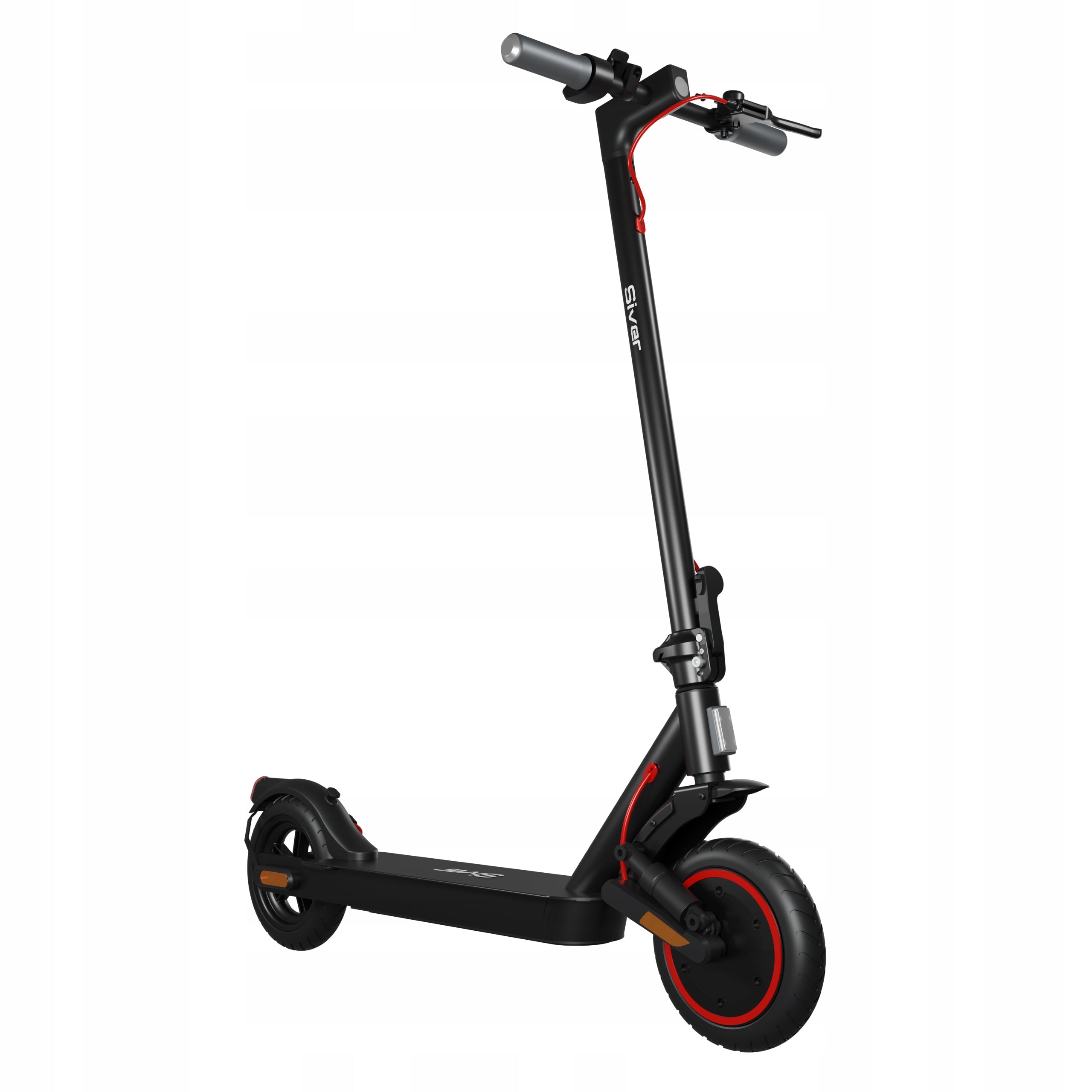 Siver 10 Lite 2025 Stylish Scooter 700W with Indicators Shock Absorption Color black