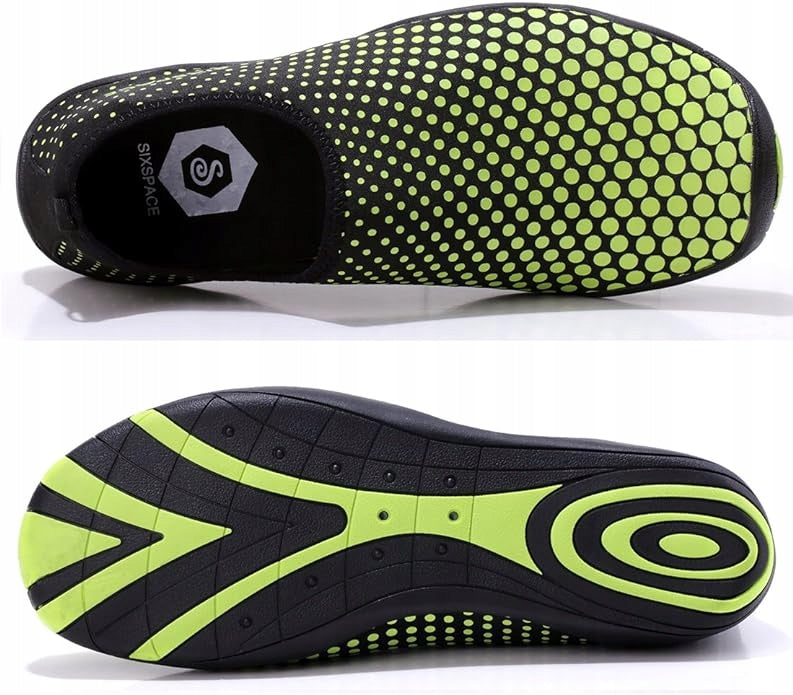 Sixspace Men's Beach Swimming Shoes Yoga Surfing Summer Green 45 Brand no brand