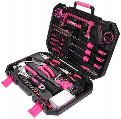 Sixtol Sada nářadí HOME PINK 128 Brand SIXTOL