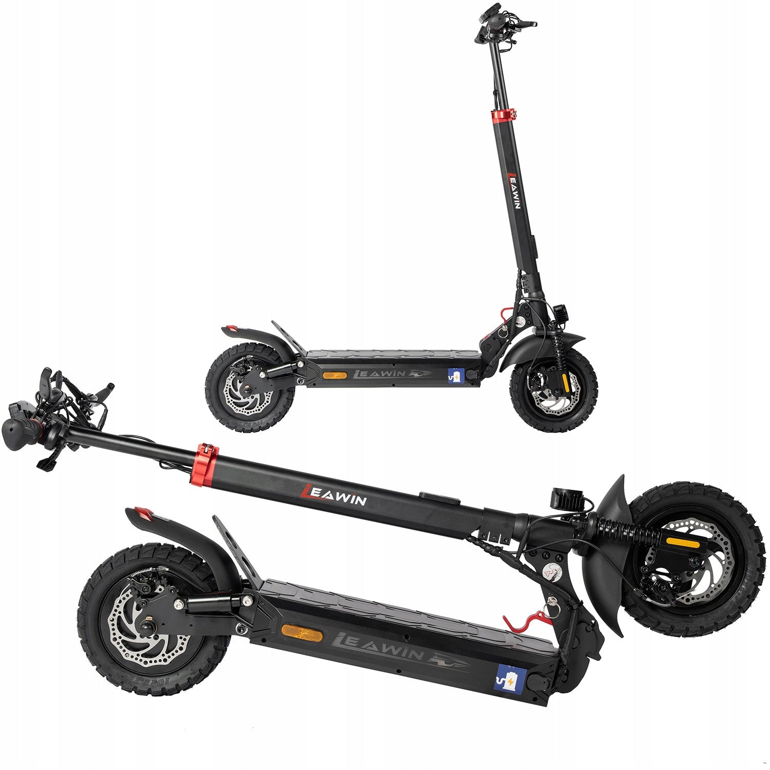 Składany Hulajnoga elektryczna dla dorosłych 80KM 800W 874Wh 10" E-scooter
