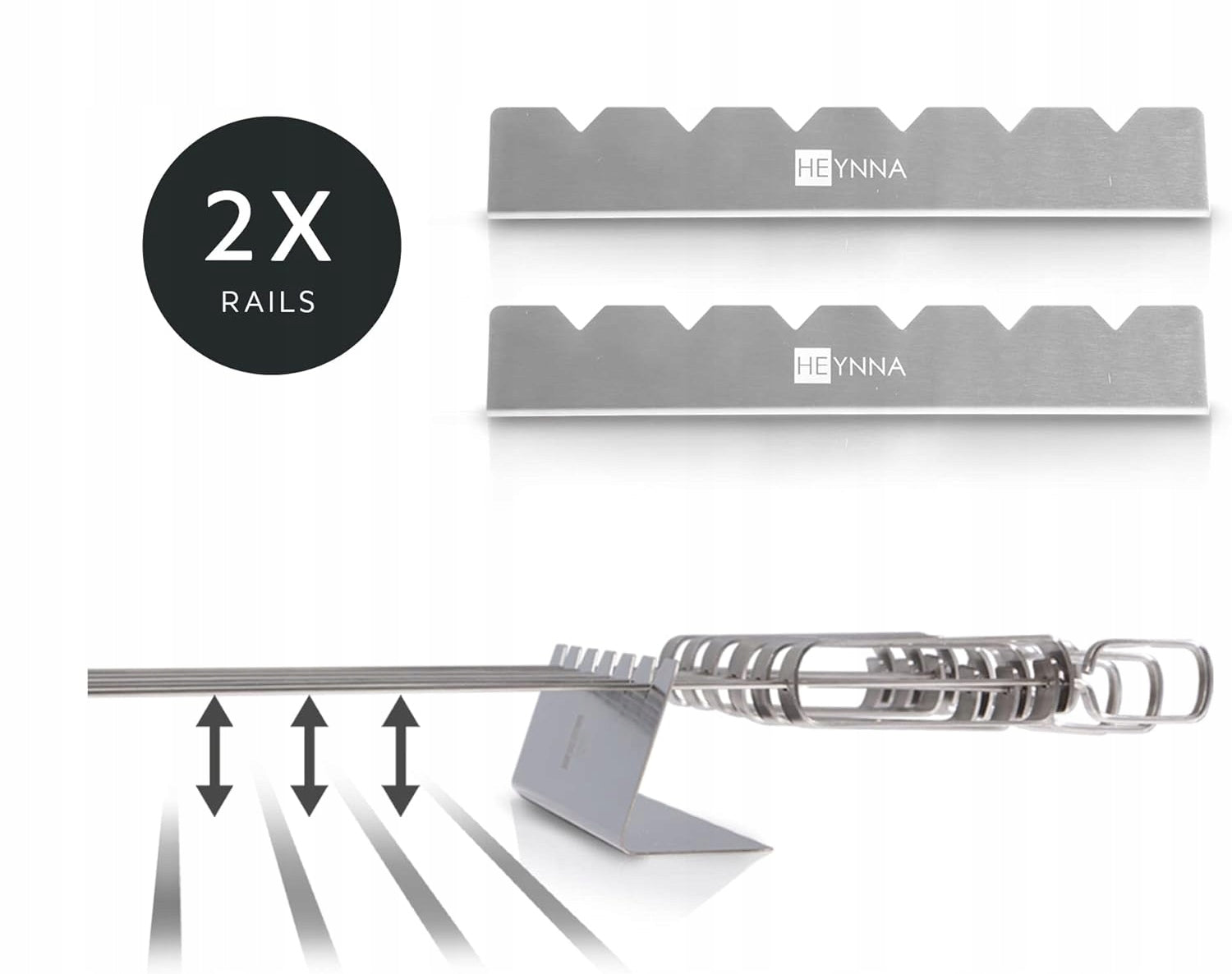 Skewers Spades Champagne Sticks for Grill Skewers 45cm 6 Pcs Premium Manufacturer code Zestaw szpikulców do grilla z torbą