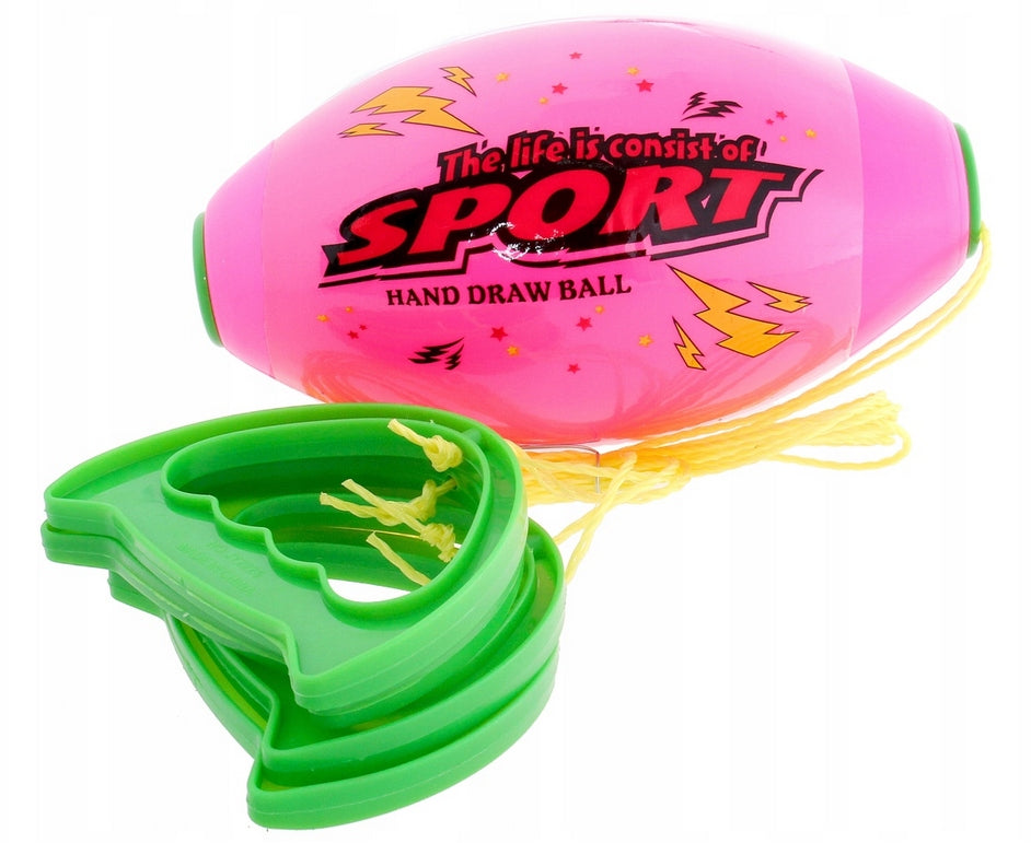 Skill Game Flying Ball On Scarves Launcher