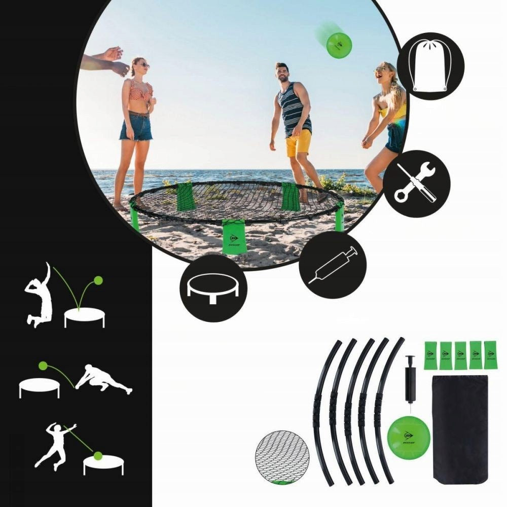 Skill game Beach Spikeball Spyderball Roundnet Smash ball Dunlop Manufacturer code 5908112360768