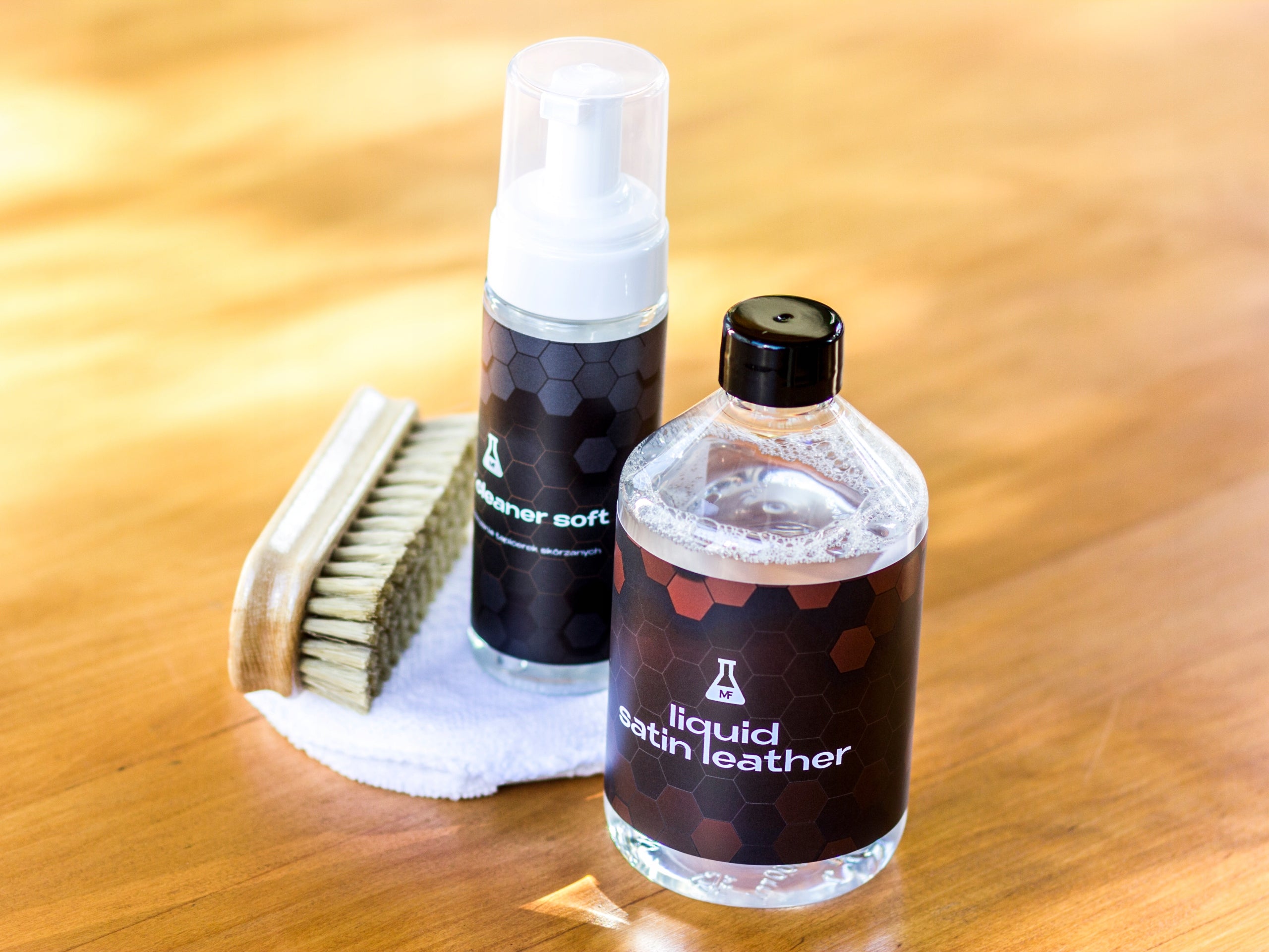 Skin conditioner softening impregnation with natural skin smell 100ml Kind leather renovation
