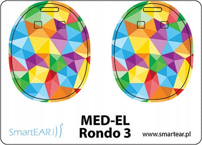 Skin for processor MED-EL Rondo 3 - Rainbow