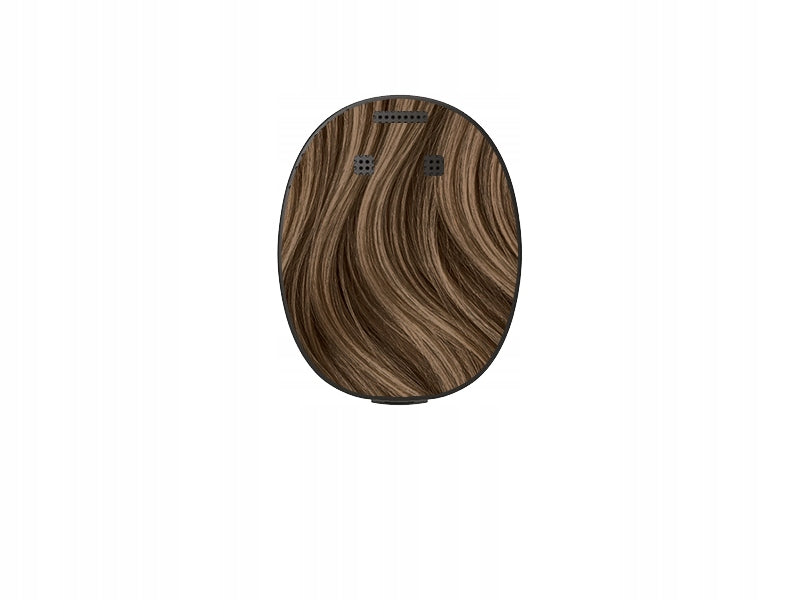 Skin for processor MED-EL Rondo 3 - brown hair Medical device no
