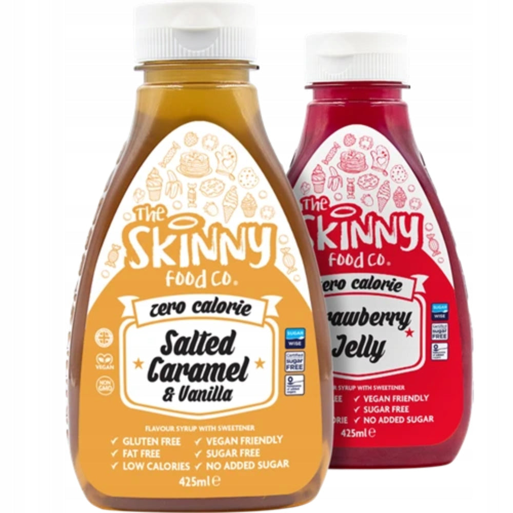 Skinny Food Zero Calorie Syrup 425ml Hazelnut Praline
