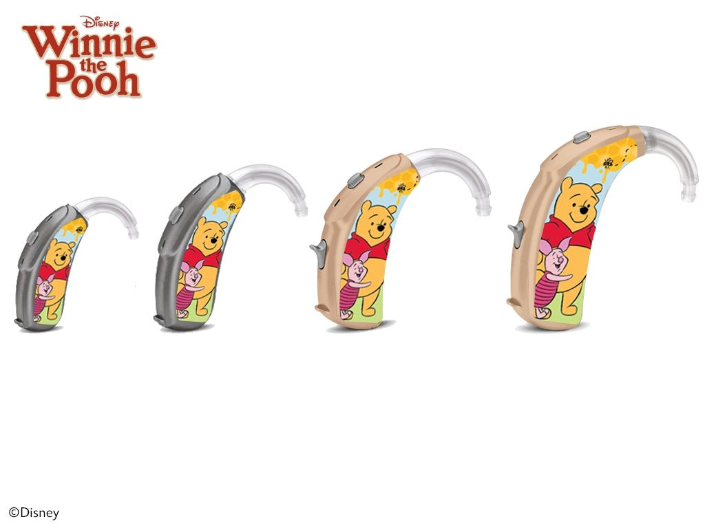 Skins / stickers for hearing aids - Disney Winnie the Pooh