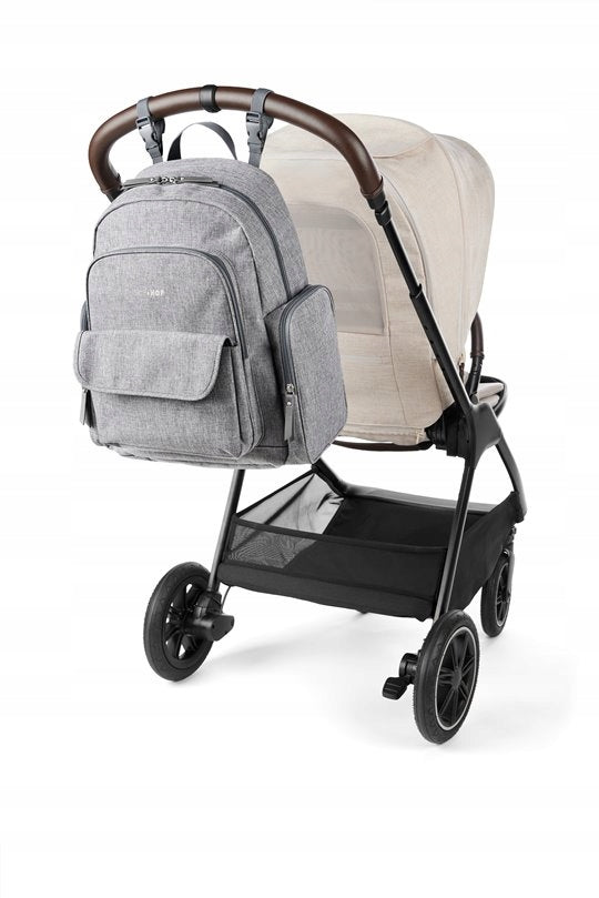 Skip Hop Stroller Bag - Backpack for Mom and Dad Luna Heather Gre Manufacturer code 9U422010