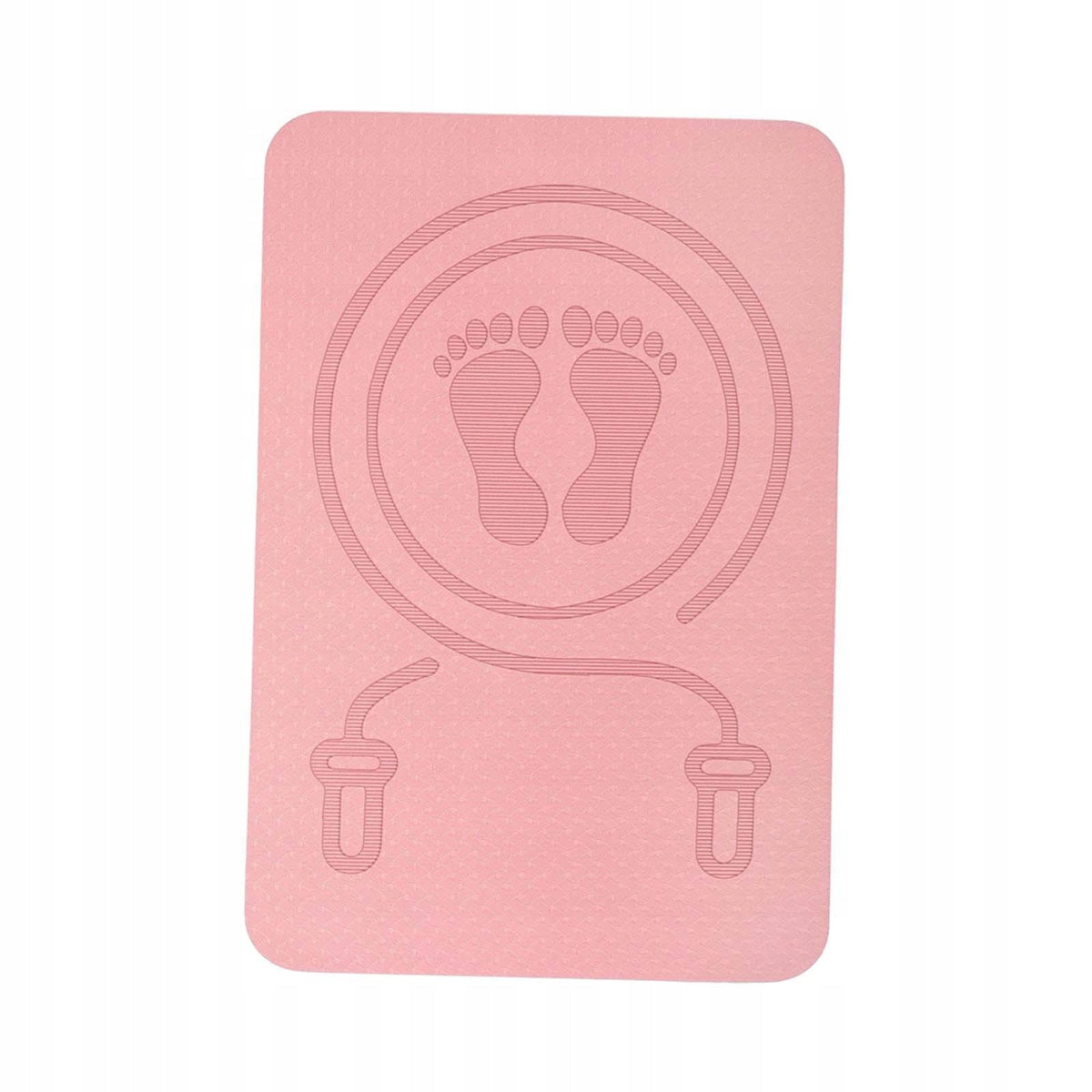 Skipping Rope Pad Non Slip Jump Rope Mat Exercise Mat Pilates Cushion Pink