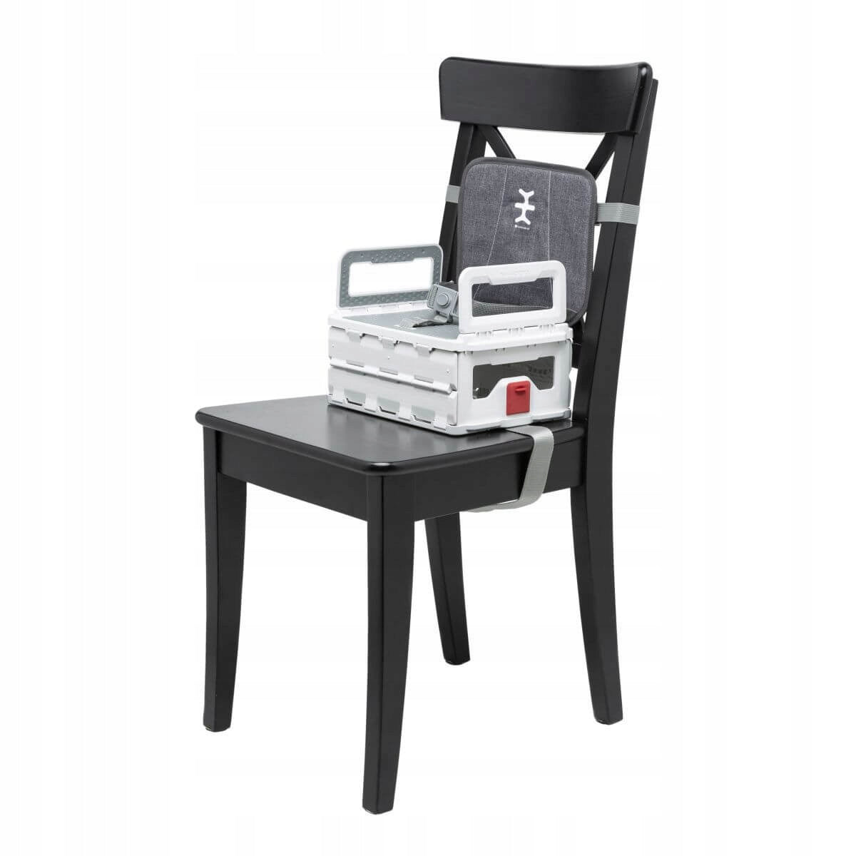 Skládací dětský podsedák na židli Nikidom Flat Pack, šedý