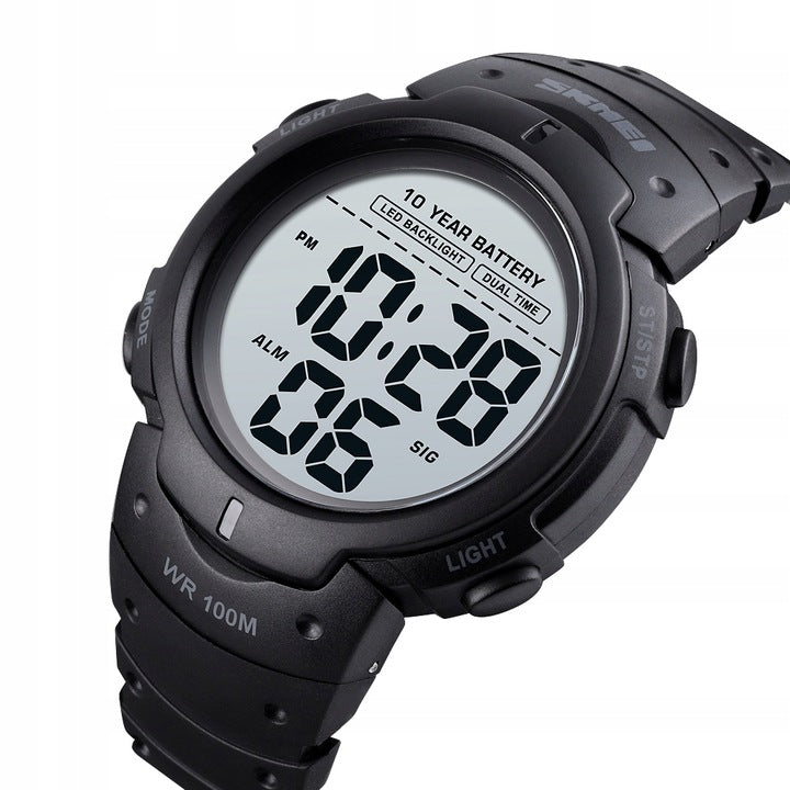 Skmei men's watch WR100 water resistant dust very powerful battery 10 YEARS Packaging status original