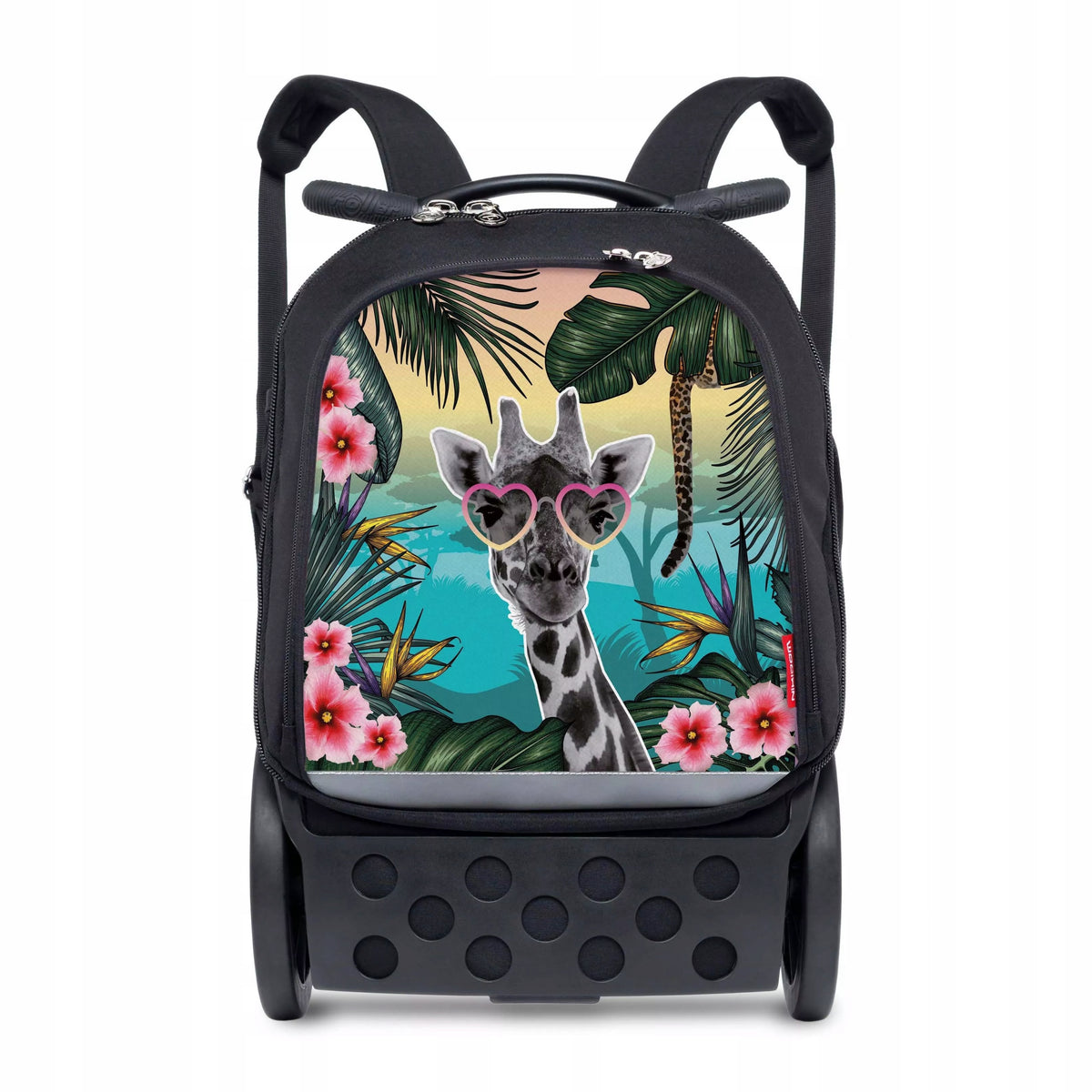 Školní a cestovní batoh na kolečkách Nikidom Roller UP XL Safari (27 l)