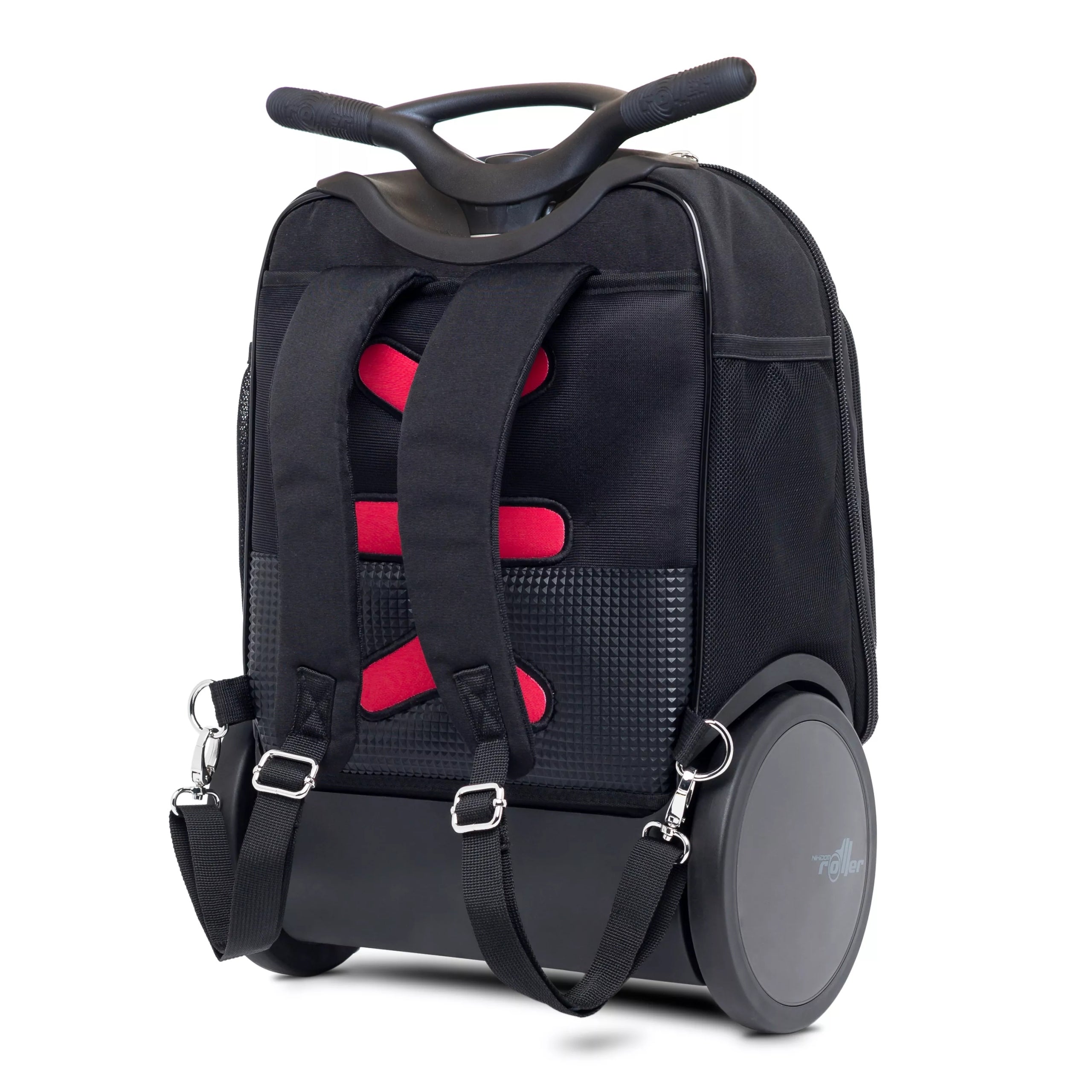 Školní batoh na kolečkách Nikidom Roller UP XL Aquarella, 27l, černý Manufacturer code 9651