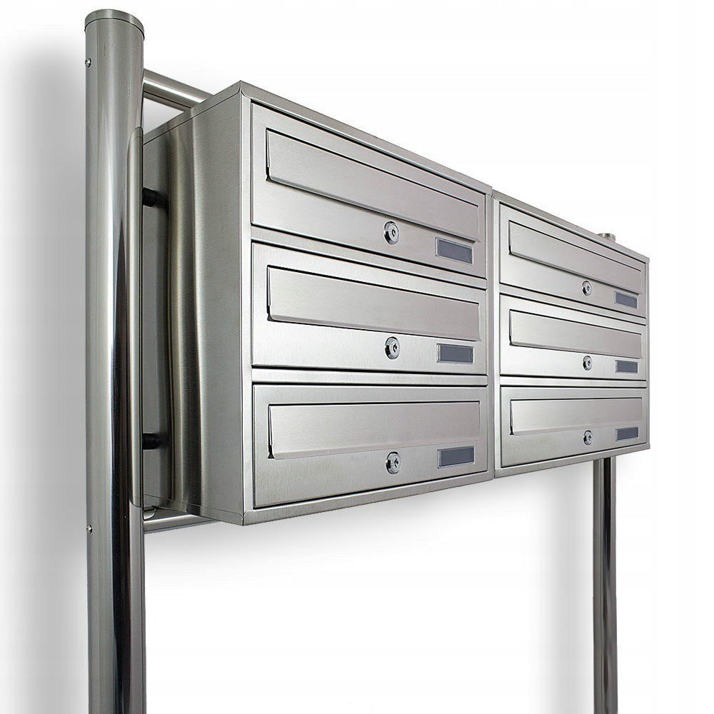 Briefkasten 2x3, Metall