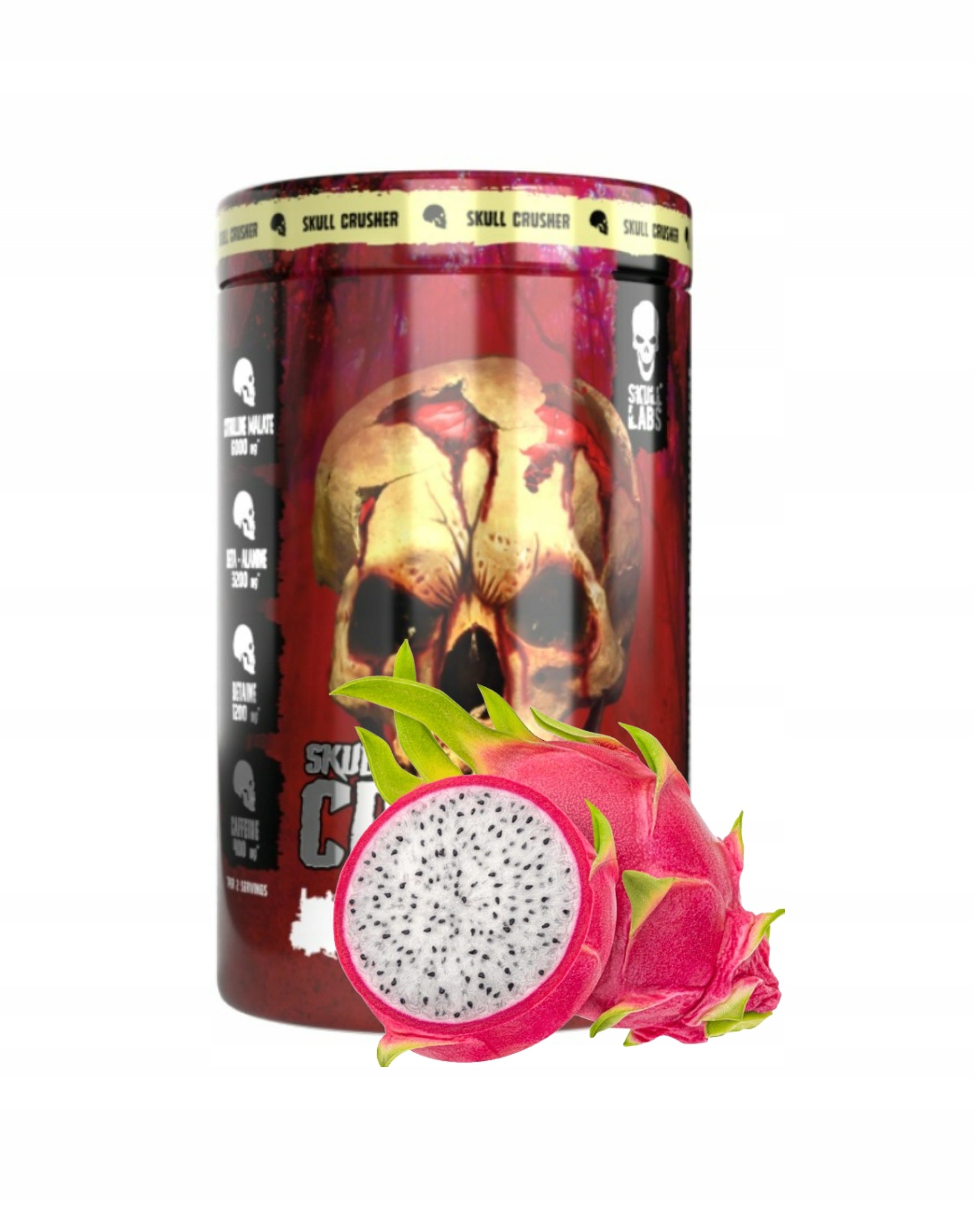 Skull Labs Skull Crusher 350g Dragon Fruit Strength Conditioner Before Training
