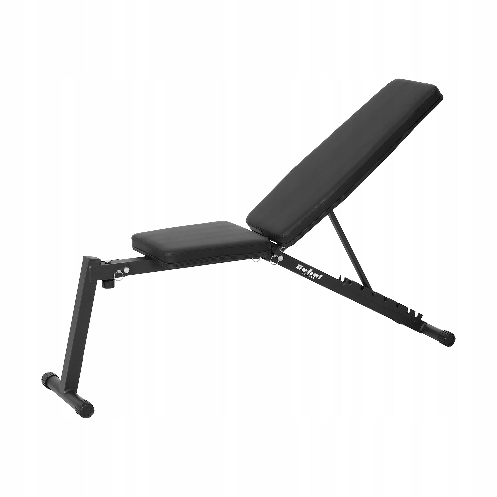 Slanted weight bench adjustable 7 degree folding durable Rebel Manufacturer code RBA-2003-S