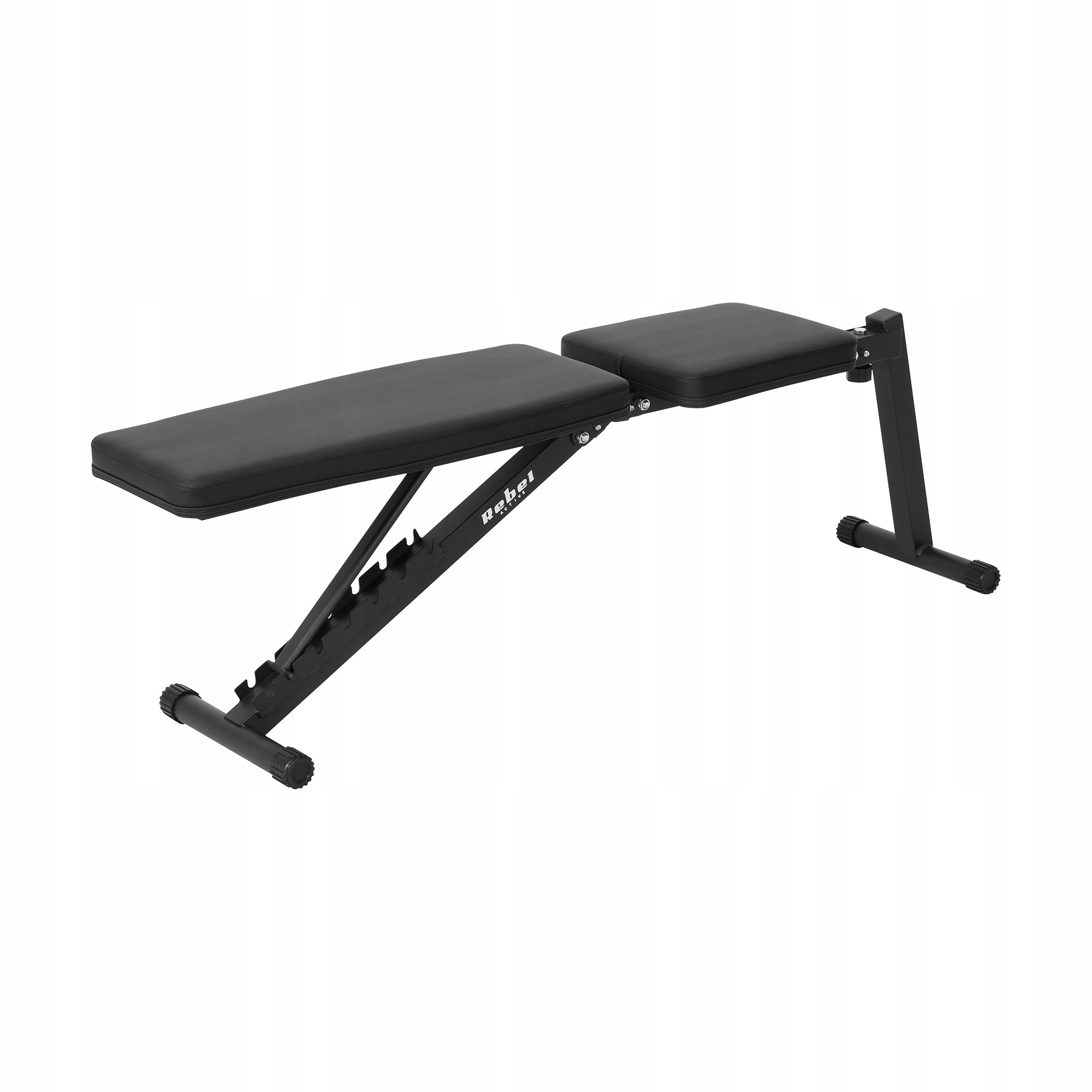 Slanted weight bench adjustable 7 degree folding durable Rebel Model RBA-2003