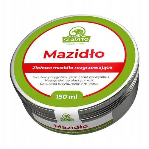 Slavito, herbal warming ointment, 150 ml