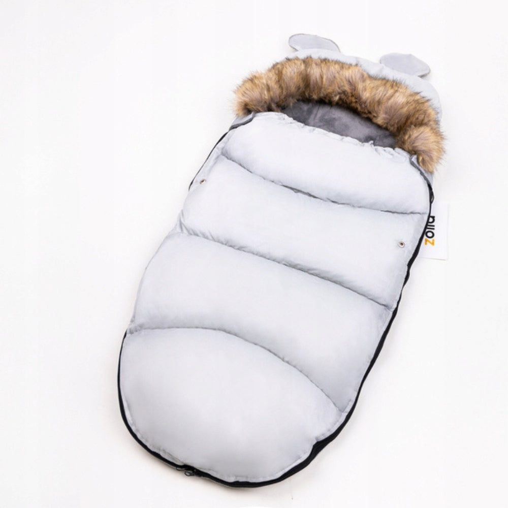 Sleeping bag for baby for sled stroller gondola winter warm fur Packaging status original