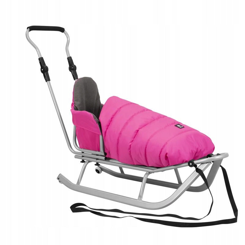 Sleeping bag for sledding for winter - PRACTICAL 80 x 40 cm | Pink - Kunert Packaging status original