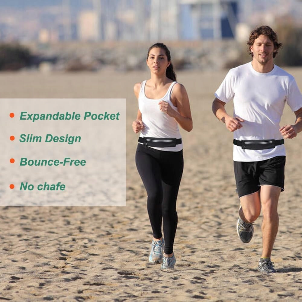 Slim Running Belt, Phone Holder Waist Pack for Workout Fits All phones EAN (GTIN) 761432406012