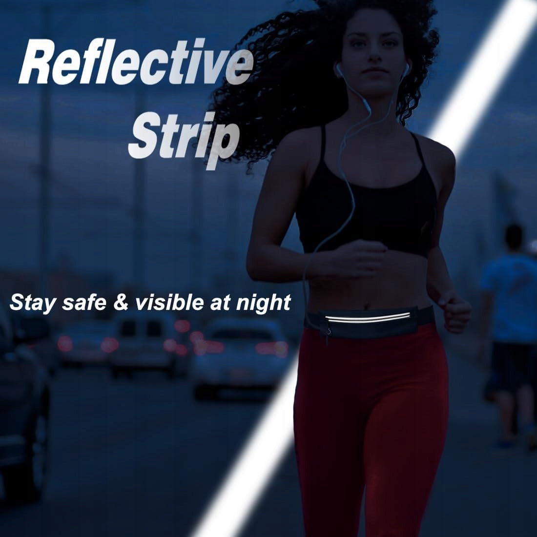 Slim Running Belt, Phone Holder Waist Pack for Workout Fits All phones Kind bag