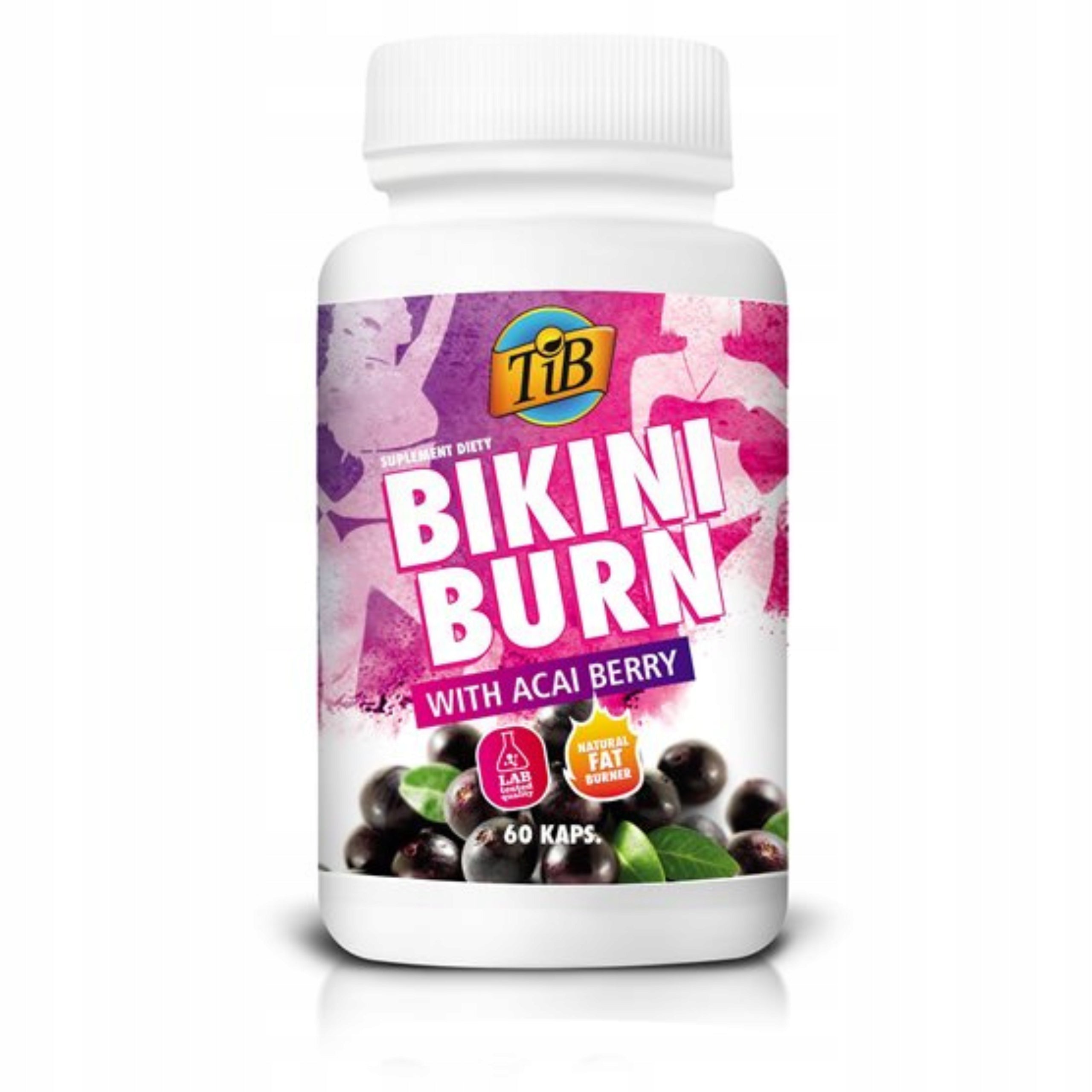 Slimming Capsules for Women Safe Fat Burner BIKINI BURN Packaging status original