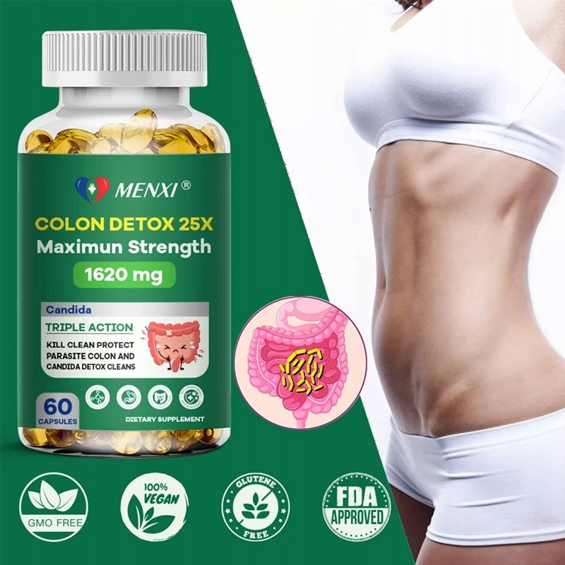 Slimming capsules to support bowel detox and extreme weight loss Expiration date at least 1 year from the date of purchase