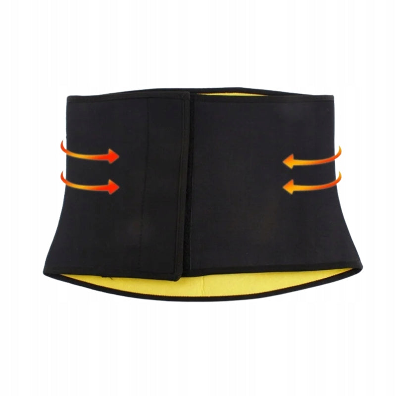 Slimming neoprene belt slimming on the abdomen for training exercises Brand no brand